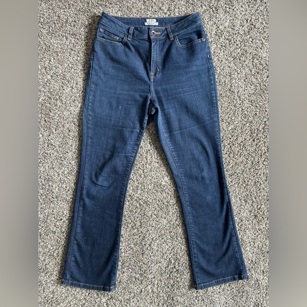 LL Bean Womens Classic Fit High Rise Denim Jeans Size 10 Regular‎